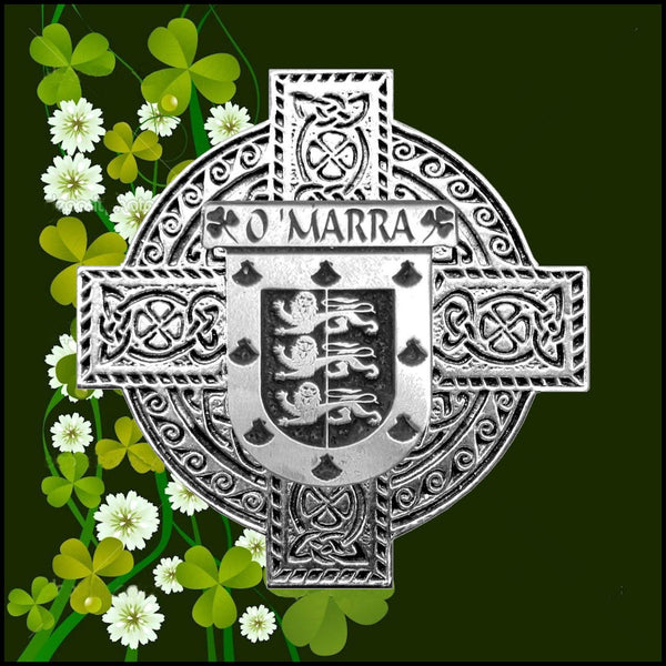 O'Marra Irish Dublin Coat of Arms Badge Decanter