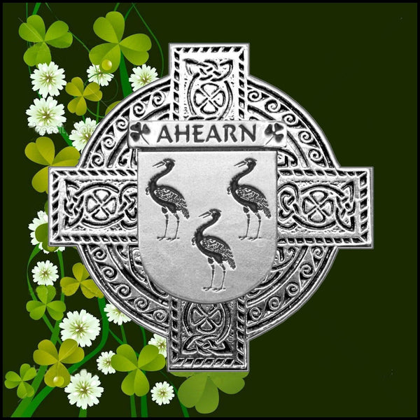Ahearn Irish Dublin Coat of Arms Badge Decanter