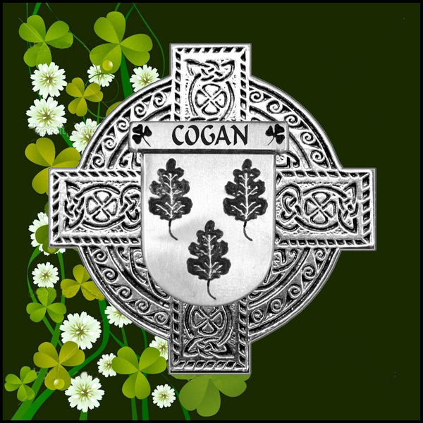 Cogan Irish Dublin Coat of Arms Badge Decanter