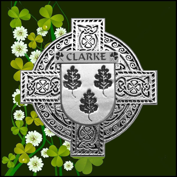 Clarke Irish Dublin Coat of Arms Badge Decanter