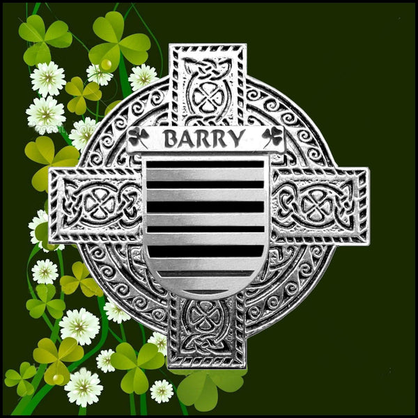Barry Irish Dublin Coat of Arms Badge Decanter