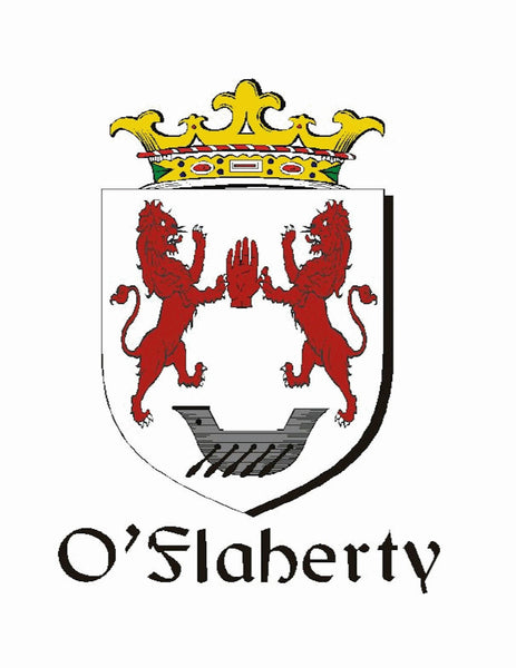 Flaherty Irish Coat Of Arms Disk Sgian Dubh
