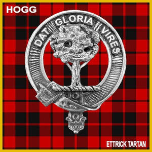Hogg Clan Crest Scottish Cap Badge CB02