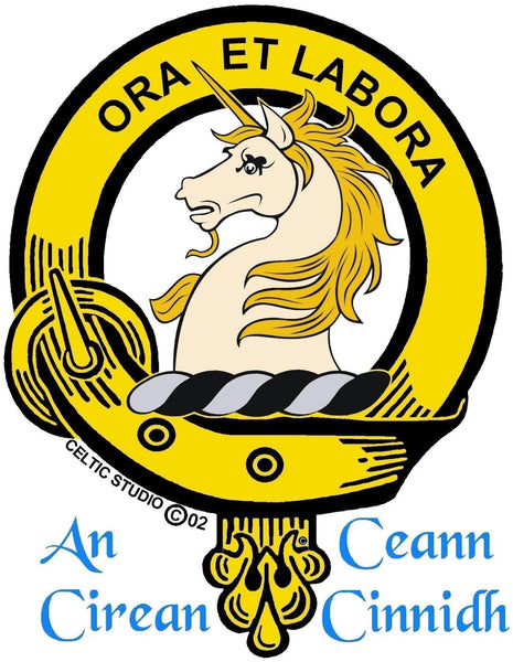 Ramsay Clan Crest Scottish Cap Badge CB02