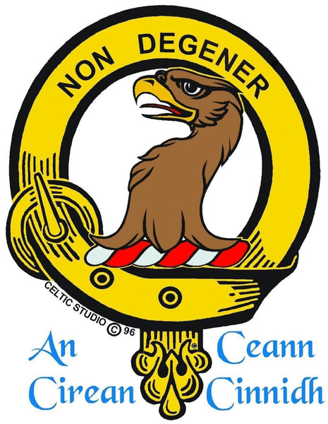 Wedderburn Scottish Clan Embroidered Crest