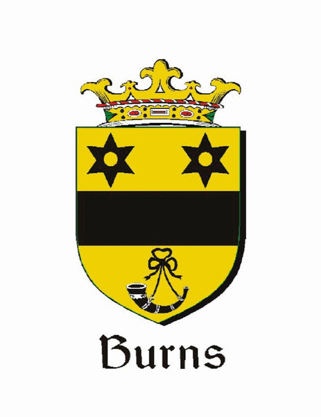 Burns Irish Family Coat of Arms Stick Pin