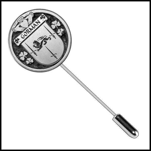 Gorman Irish Family Coat of Arms Stick Pin