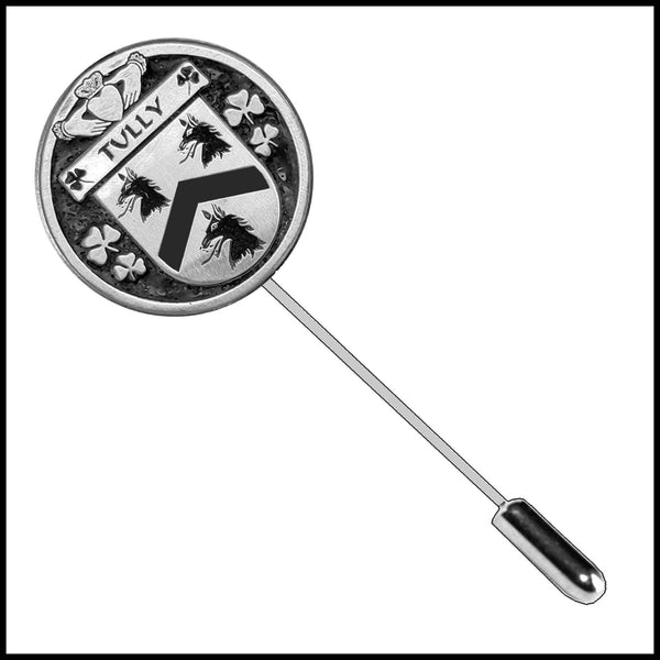 Tully Irish Family Coat of Arms Stick Pin