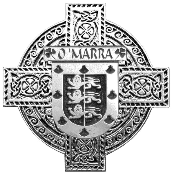 O'Marra Irish Coat Of Arms Badge Stainless Steel Tankard