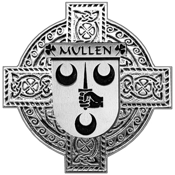 Mullen Irish Coat Of Arms Badge Stainless Steel Tankard