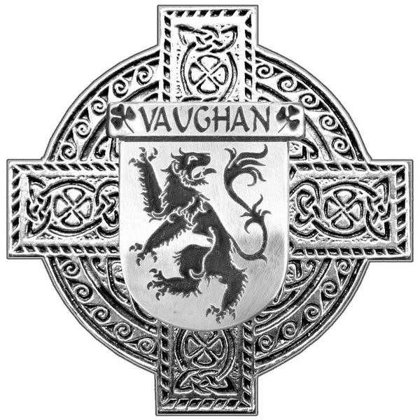 Vaughan Irish Coat Of Arms Badge Stainless Steel Tankard