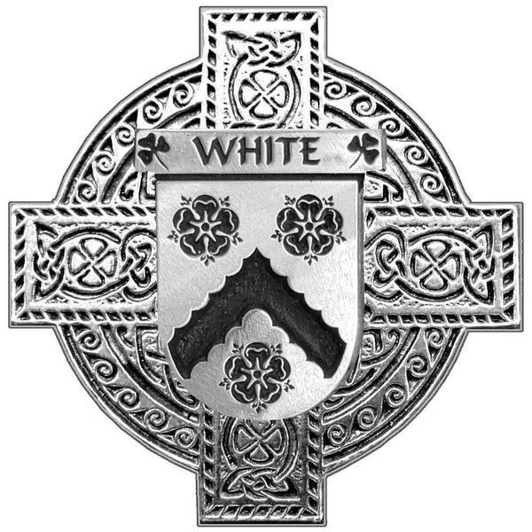 White Irish Coat Of Arms Badge Stainless Steel Tankard