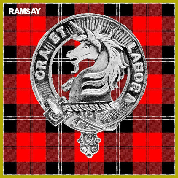 Ramsay Scottish Clan Crest Badge Tankard
