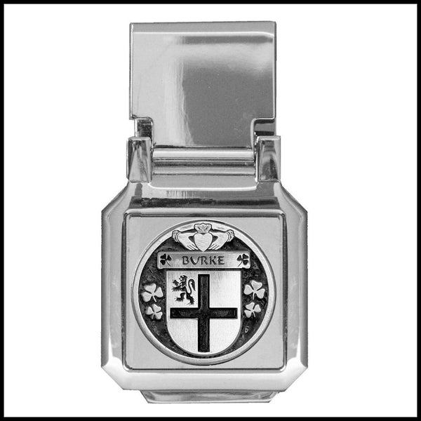 Burke Irish Coat of Arms Money Clip