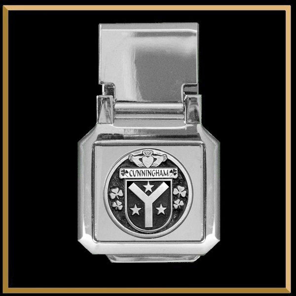 Cunningham Irish Coat of Arms Money Clip