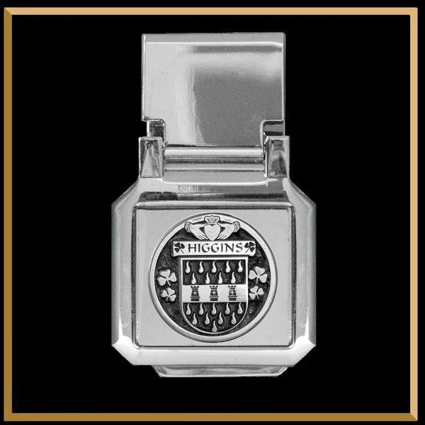 Higgins Irish Coat of Arms Money Clip