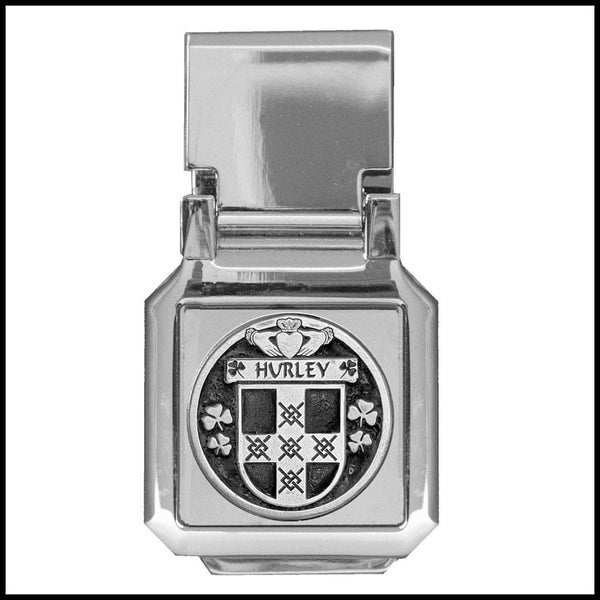 Hurley Irish Coat of Arms Money Clip