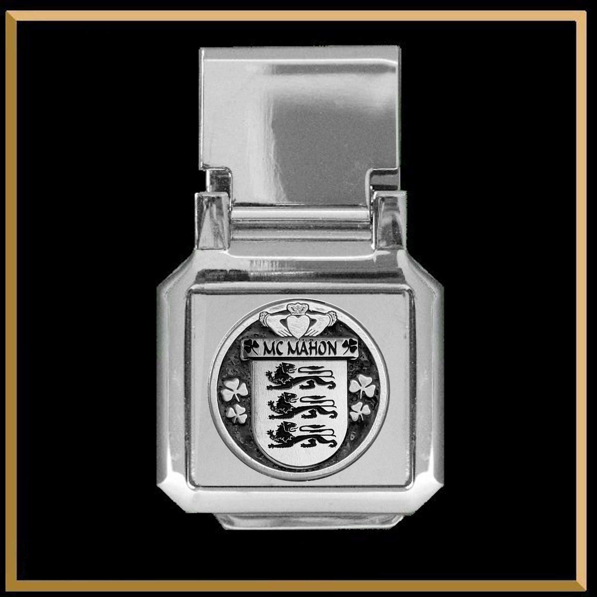 McMahon Irish Coat of Arms Money Clip