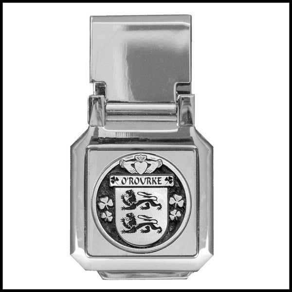 O'Rourke Coat of Arms Money Clip