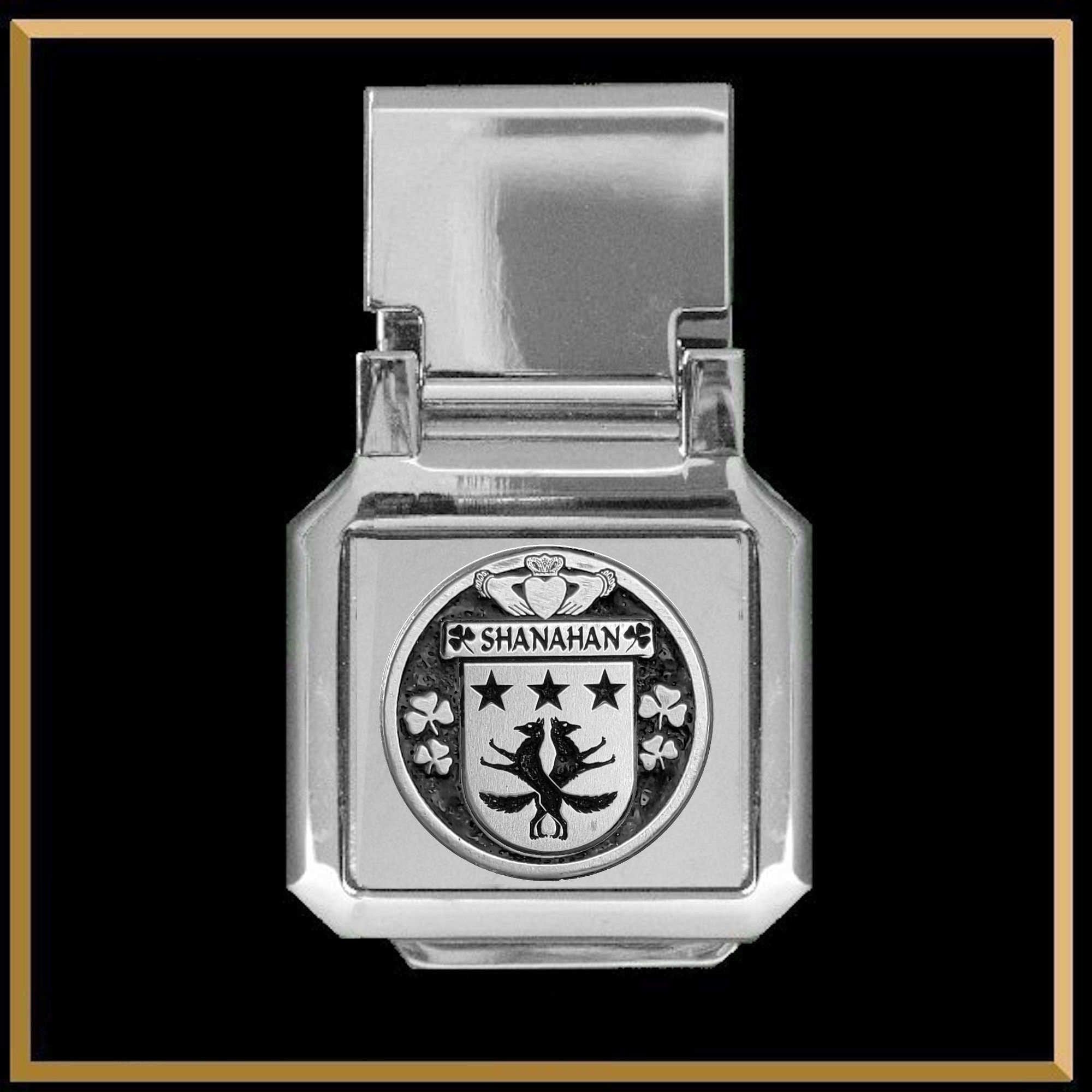 Shanahan Coat of Arms Money Clip