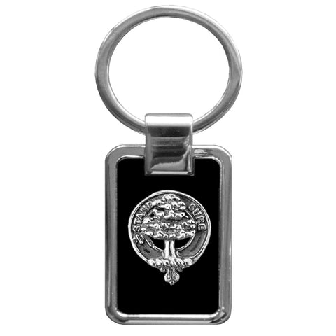 Anderson Clan Black Stainless Key Ring