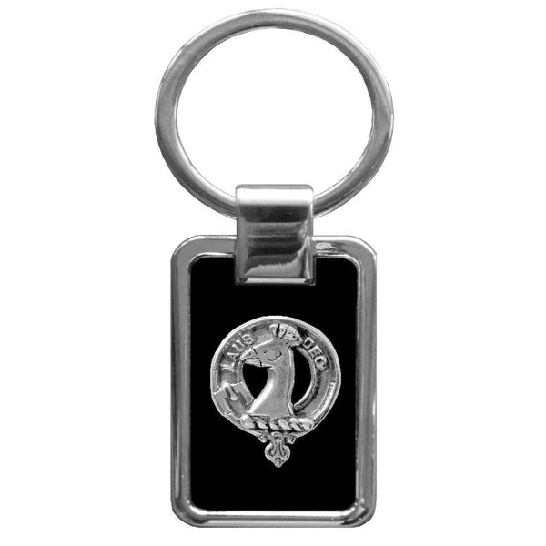 Arbuthnott Clan Black Stainless Key Ring