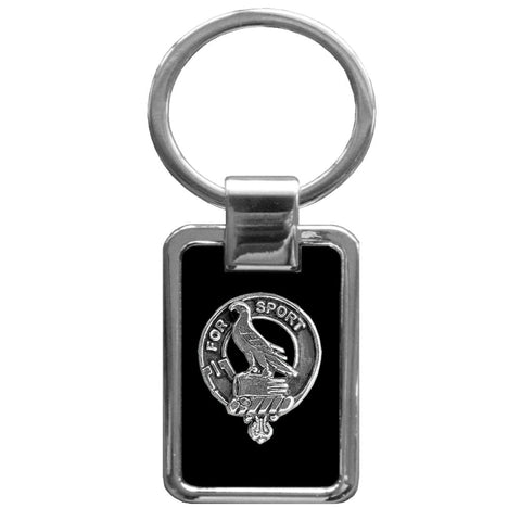 Clelland Clan Stainless Steel Key Ring
