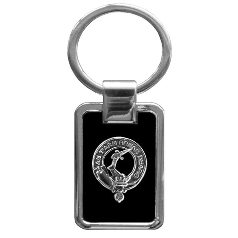 MacQuarrie Clan Stainless Steel Key Ring