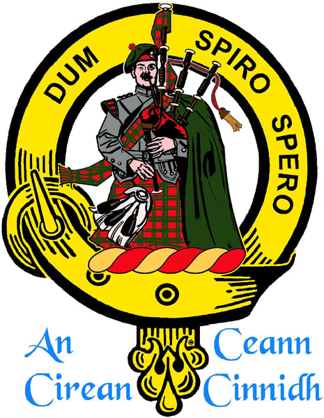MacLennan Scottish Clan Dirk Shield Kilt Pin