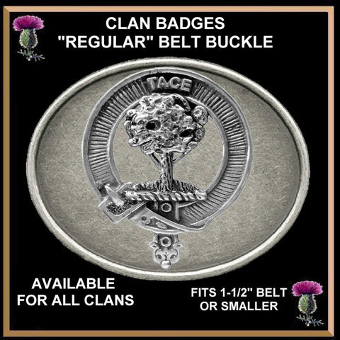 Abercrombie Clan Crest Regular Buckle