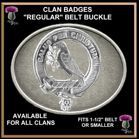 Abernethy Clan Crest Regular Buckle