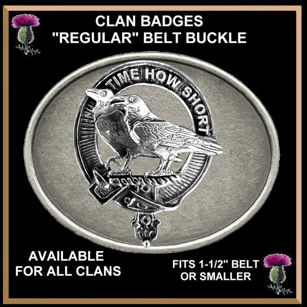 Akins Clan Crest Regular Buckle