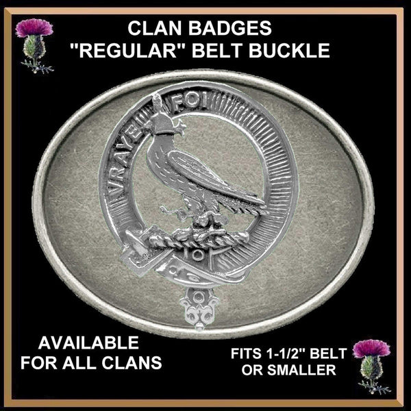 Boswell Clan Crest Regular Buckle