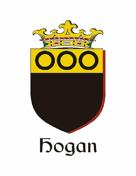 Hogan Irish Claddagh Coat of Arms Badge