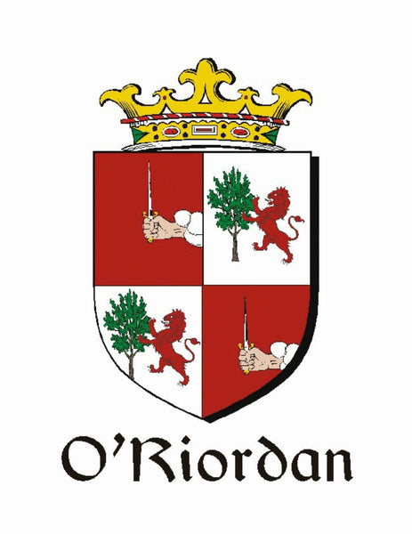 Reardon Irish Claddagh Coat of Arms Badge