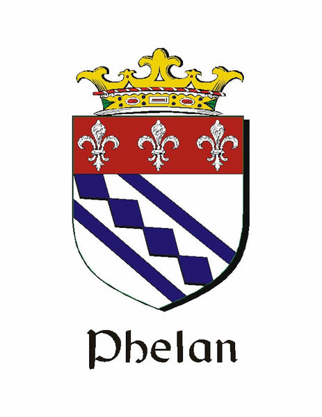 Whalen Irish Claddagh Coat of Arms Badge