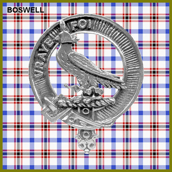 Boswell Scottish Clan Crest Badge Dress Fur Sporran