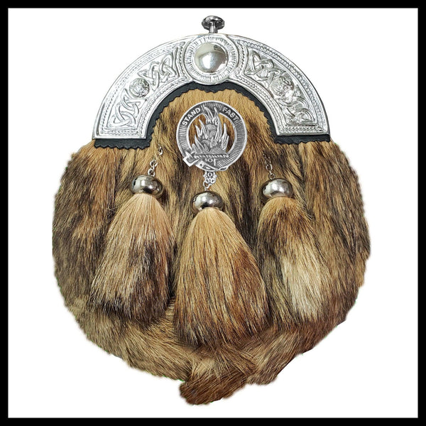 Grant Scottish Clan Crest Badge Dress Fur Sporran