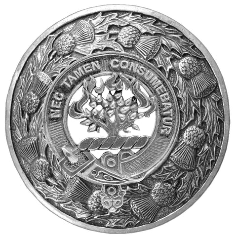 Clergy Clan Badge Scottish Plaid Brooch
