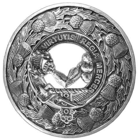Skene Clan Badge Scottish Plaid Brooch