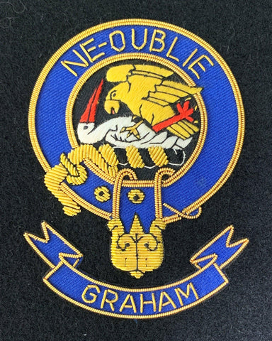 Graham (Montrose) Scottish Clan Embroidered Crest