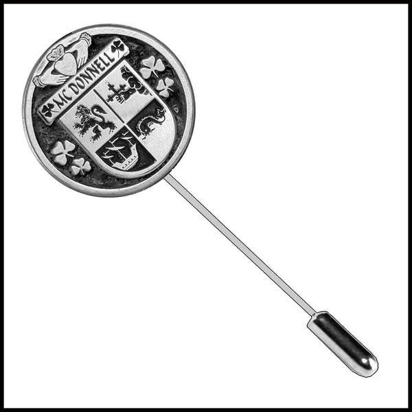 McDonnell Irish Family Coat of Arms Stick Pin