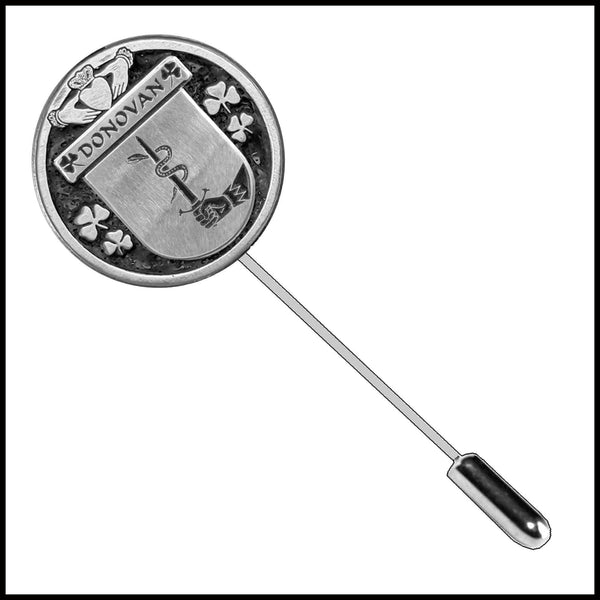 Donovan Irish Family Coat of Arms Stick Pin