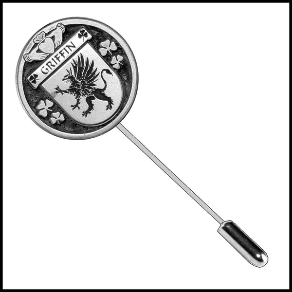 Griffin Irish Family Coat of Arms Stick Pin