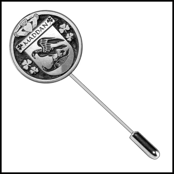 Maddan Irish Family Coat of Arms Stick Pin