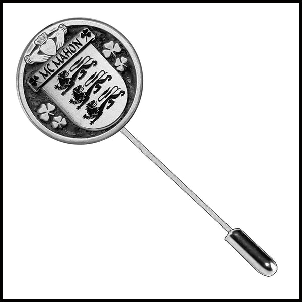 McMahon Irish Family Coat of Arms Stick Pin