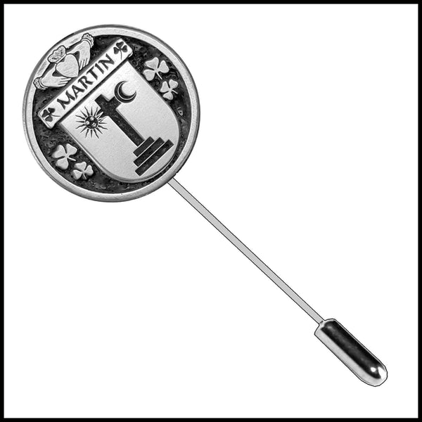 Martin Irish Family Coat of Arms Stick Pin