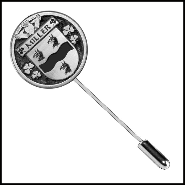 Miller (Claire) Irish Family Coat of Arms Stick Pin
