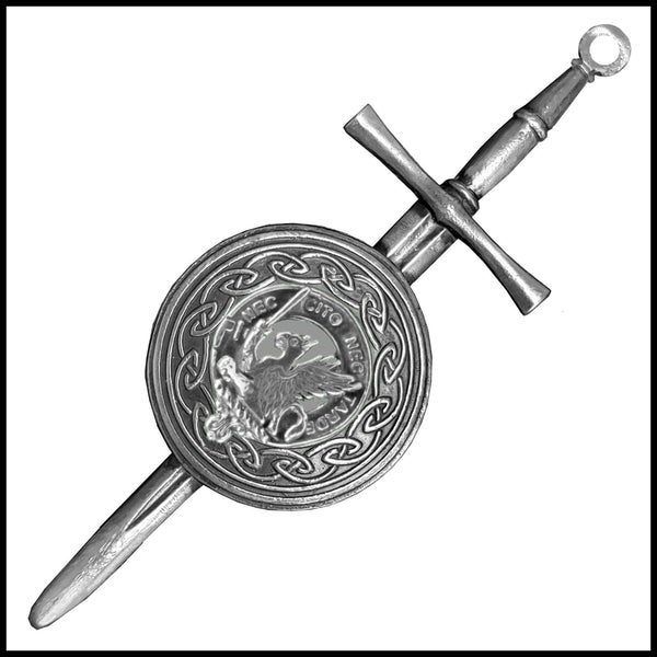 Bannatyne Scottish Clan Dirk Shield Kilt Pin