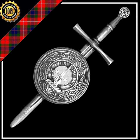Bell Scottish Clan Dirk Shield Kilt Pin